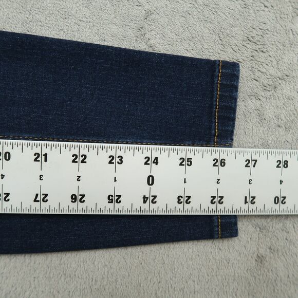 Calvin Klein Jeans Women's Size 6 Blue Low-Rise Ankle Legging Denim 26.5" Inseam - Picture 4 of 16
